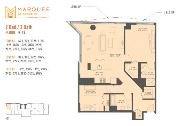 2 Bedroom 2 Bath In Chicago IL 60602 for Rent