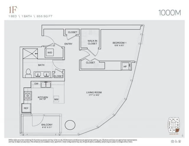 1 Bedroom 1 Bath In Chicago IL 60605 for Rent