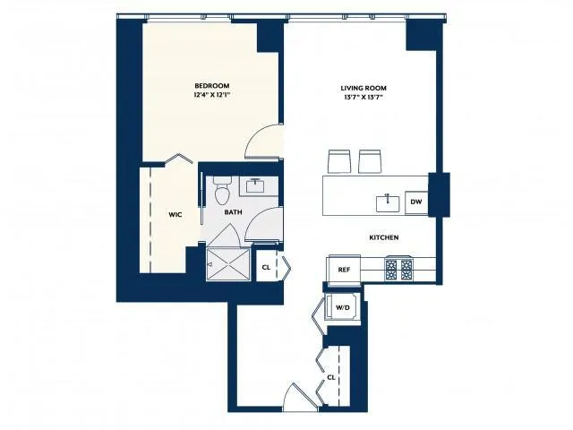 1 Bedroom 1 Bath In Chicago IL 60605 for Rent