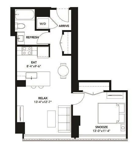 1 Bedroom 1 Bath In Chicago IL 60605 for Rent