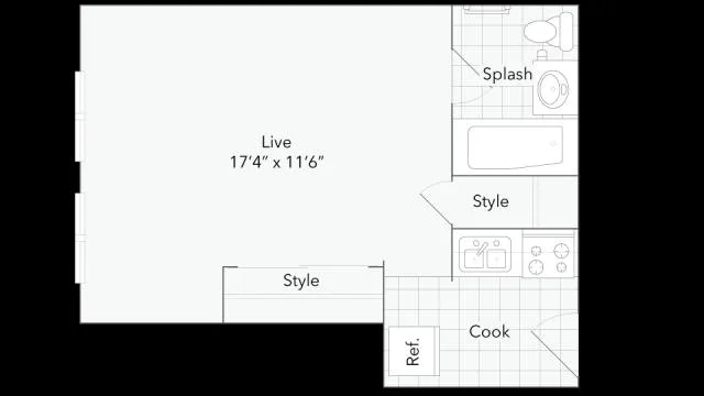 0 Bedroom 1 Bath In Chicago IL 60611 for Rent