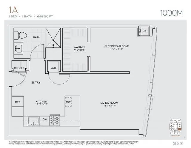1 Bedroom 1 Bath In Chicago IL 60605 for Rent