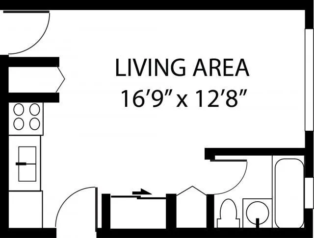 0 Bedroom 1 Bath In Chicago IL 60613 for Rent