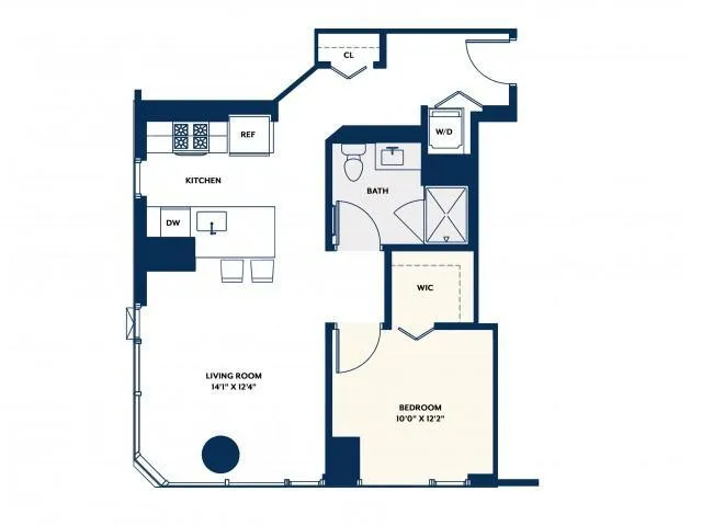 1 Bedroom 1 Bath In Chicago IL 60605 for Rent