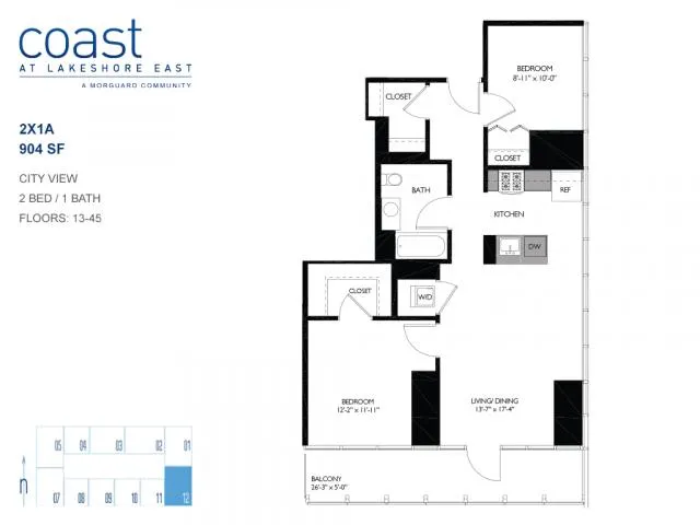 2 Bedroom 1 Bath In Chicago IL 60601 for Rent