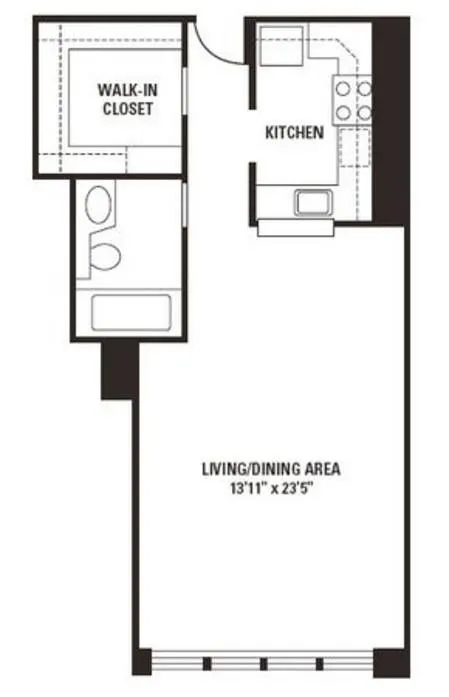 0 Bedroom 1 Bath In Chicago IL 60611 for Rent