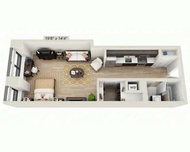 0 Bedroom 1 Bath In Manhattan NY 10005 for Rent
