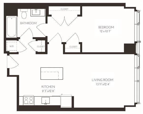 1 Bedroom 1 Bath In Boston MA 02210 for Rent