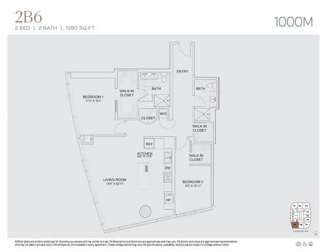 2 Bedroom 2 Bath In Chicago IL 60605 for Rent