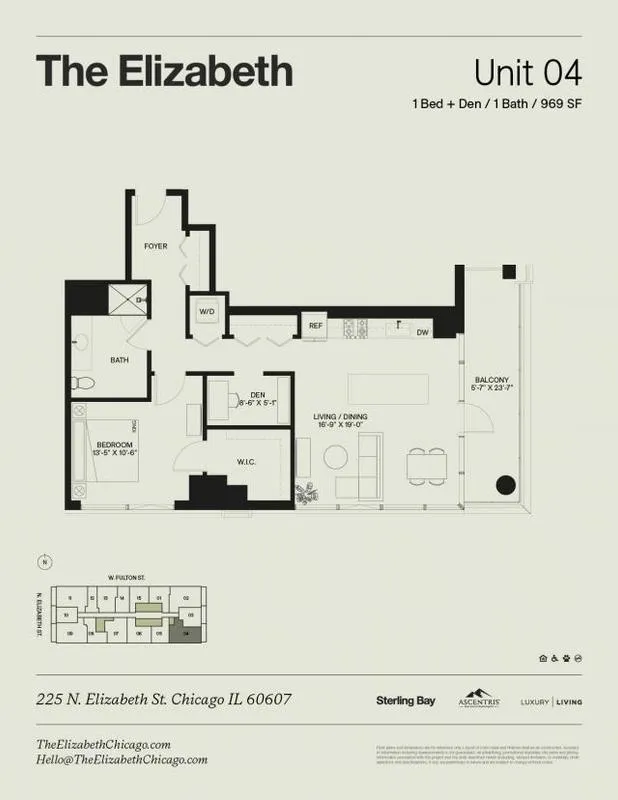 1 Bedroom 1 Bath In Chicago IL 60607 for Rent
