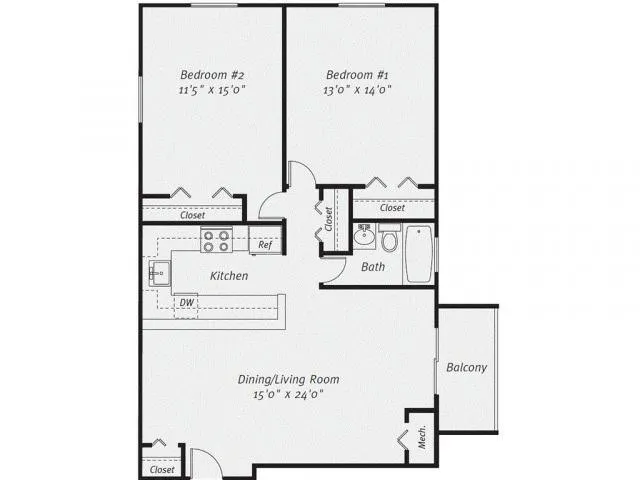 2 bedroom in Quincy MA 02169 for Rent