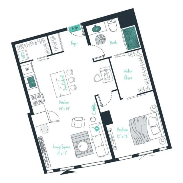 1 Bedroom 1 Bath In Evanston IL 60201 for Rent