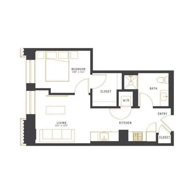 1 Bedroom 1 Bath In Chicago IL 60640 for Rent