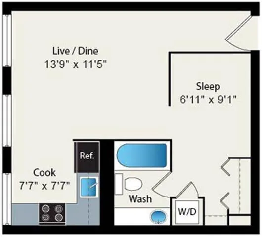 0 Bedroom 1 Bath In Chicago IL 60614 for Rent