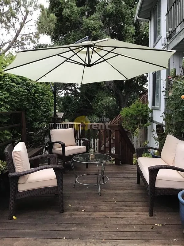 3 bedroom / 2,5 bath Hayward Hills house Private deck for Rent