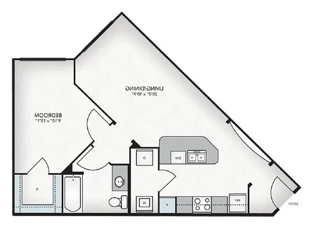 1/1 Mockingbird Flats - Lease Transfer for Rent