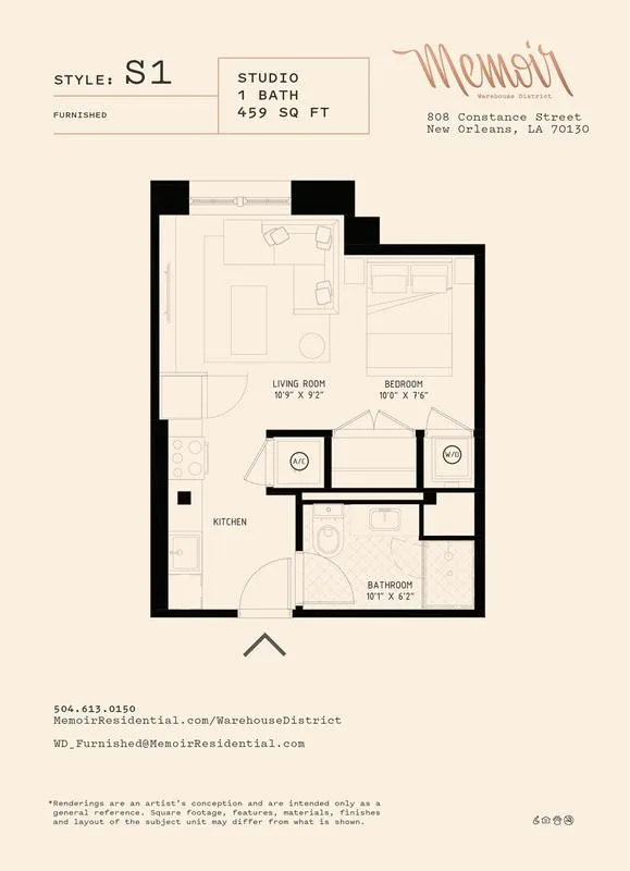 Memoir Warehouse District - S10 for Rent
