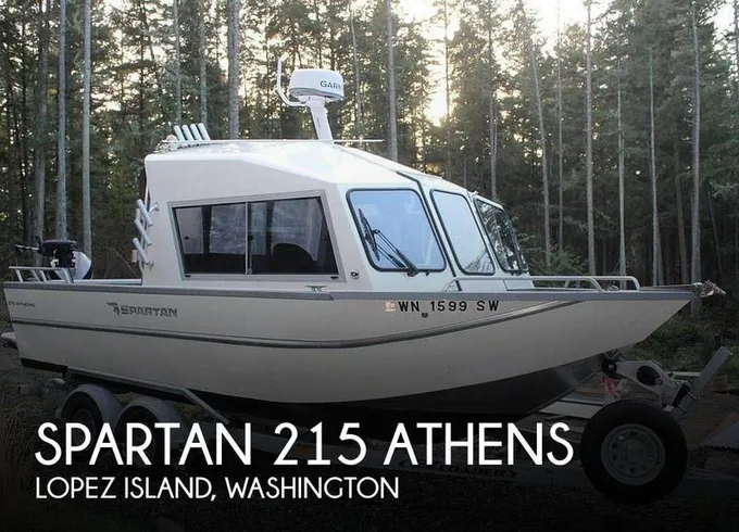 Spartan 215 Athens Aluminum Fish Boats 2020 for Sale