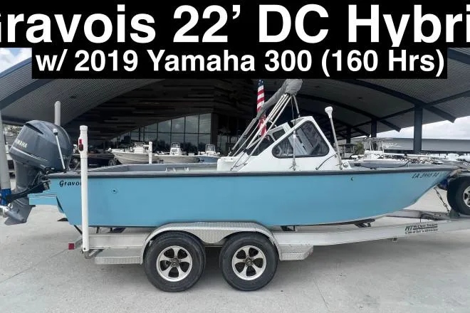 2000 Gravois 22' Dual Console Hybrid for Sale