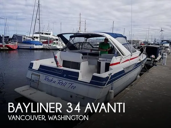 Bayliner 34 Avanti Express Cruisers 1989 for Sale