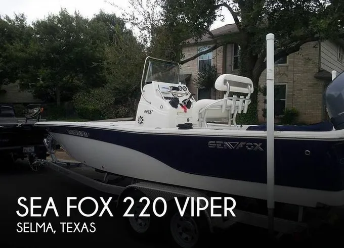 Sea Fox 220 Viper Center Consoles 2013 for Sale