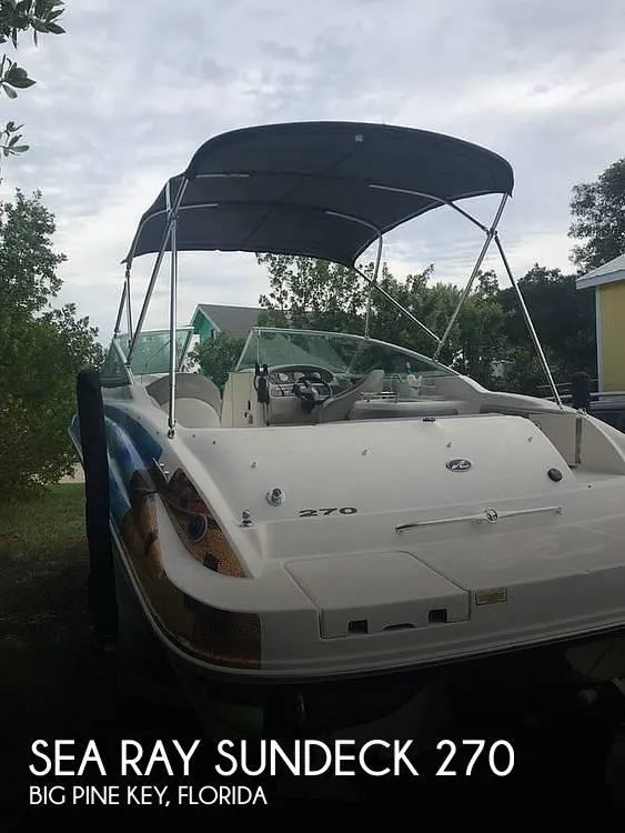 Sea Ray Sundeck 270 Deck Boats 2006 for Sale