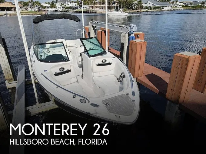 2016 Monterey 26 Boat for Sale