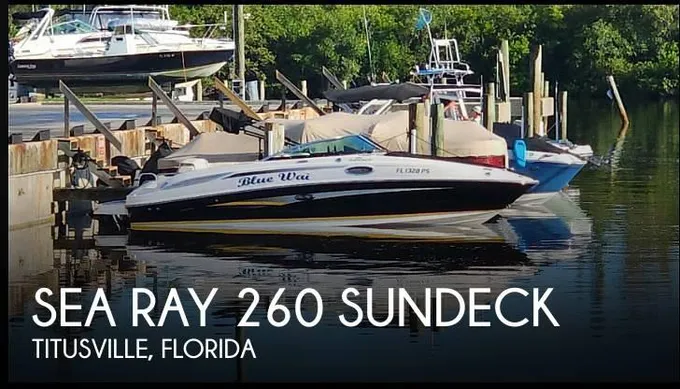 Sea Ray 260 Sundeck Deck Boats 2013 for Sale