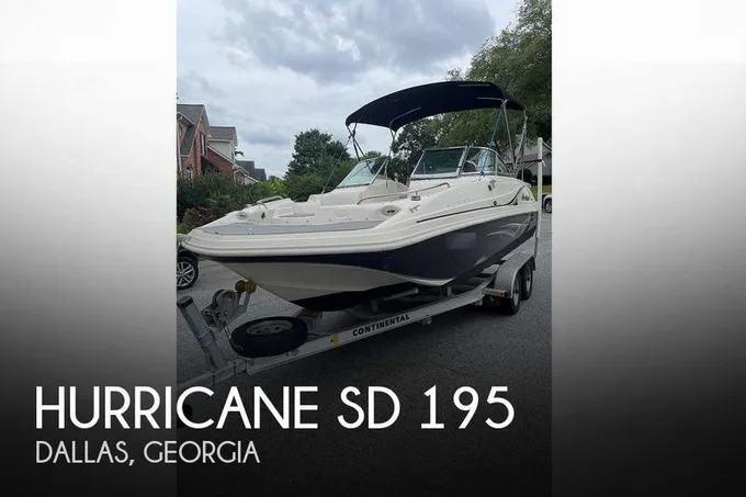 Hurricane SD 195 Deck Boats 2007 for Sale
