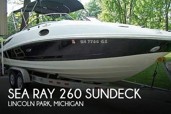 Sea Ray 260 Sundeck Deck Boats 2011 for Sale