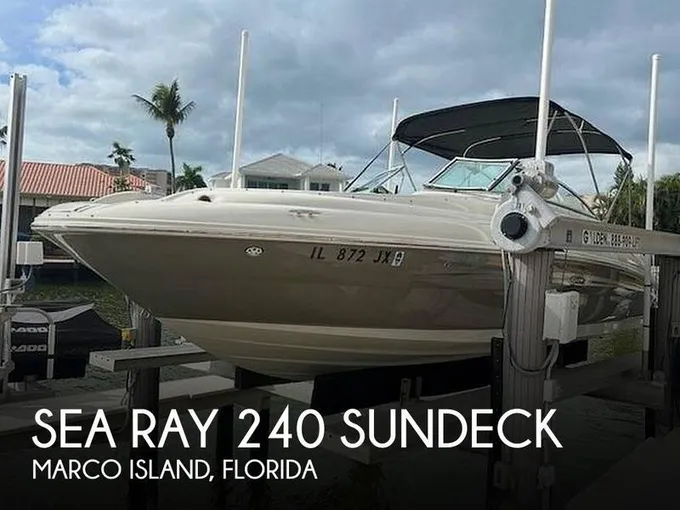 Sea Ray 240 sundeck Deck Boats 2005 for Sale