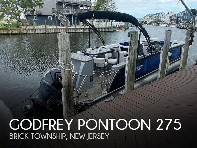 Godfrey Pontoon Aqua Patio 275 CBE Tritoon Boats 2021 for Sale