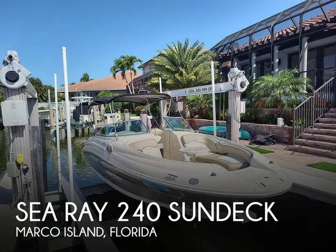 2005 Sea Ray 240 Sundeck Boat for Sale