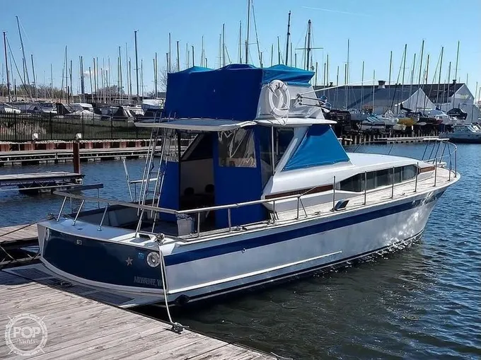 1968 Chris-Craft Roamer 37 Riviera Charter Boat for Sale