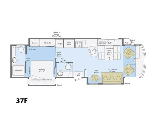 2014 Itasca Suncruiser 37F for Sale