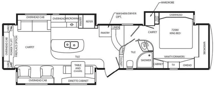 2014 DRV Drv Luxury Suites Mobile Suites 38 REPS3 38ft for Sale