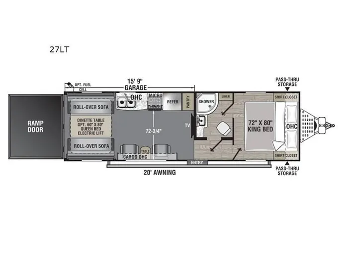 2024 Forest River Work and Play 27LT 32ft for Sale