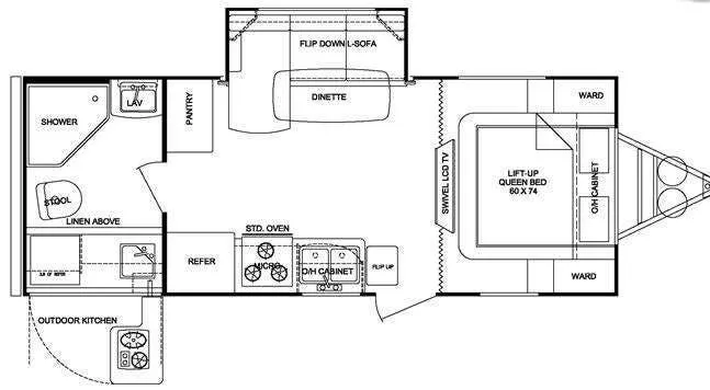 2012 Cruiser RV Fun Finder X X-215 WSK for Sale