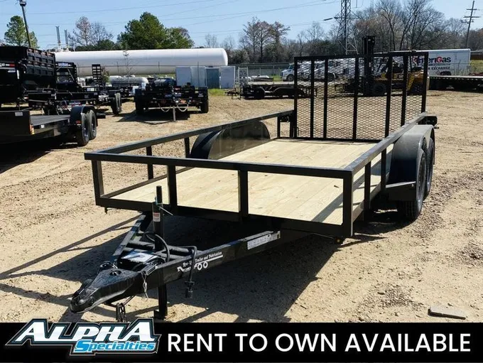 2024 Bye-Rite 72X14 Tube Top Utility Trailer 7K GVWR for Sale