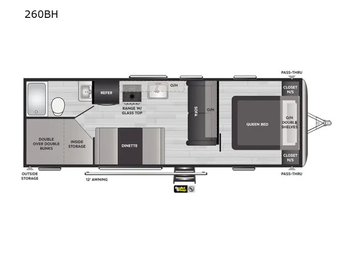 2022 Keystone Springdale 260BH for Sale