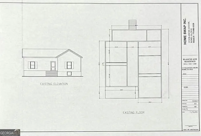 13 N BLANCHE AVE SW, Rome, GA 30161 Single Family Residence For Sale  MLS# 20160027