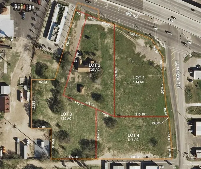 Lot 1 La Homa Road, Palmview, TX 78572 for Sale