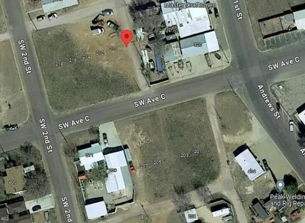 208 SW AVENUE C, Andrews, TX 79714 Land For Sale  MLS# 50068084