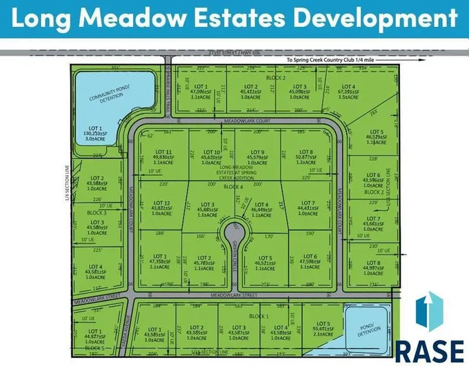 MEADOWLARK CT, Harrisburg, SD 57032 Land For Sale  MLS# 22307858 for Rent