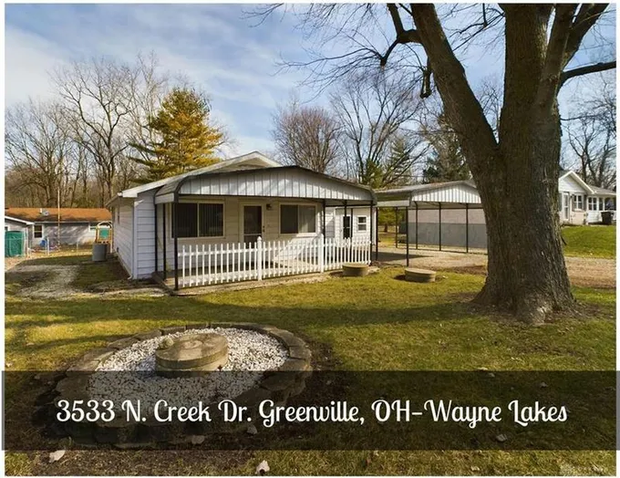3533 N CREEK DR, Greenville, OH 45331 Single Family Residence For Sale  MLS# 904763