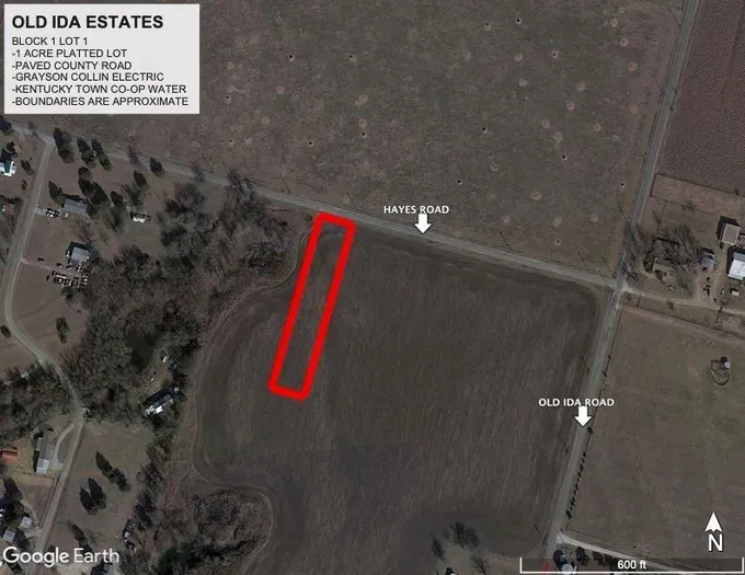 Lot 1.1 Hayes Rd, Sherman, TX 75090 for Sale