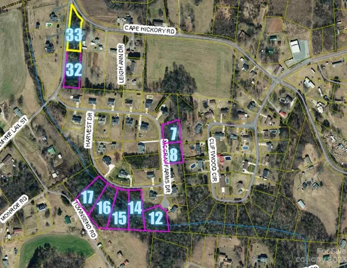 Hickory, Burke County, NC Undeveloped Land, Homesites for sale Property ID: 418678406