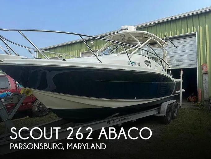 Scout 262 Abaco Walkarounds 2011 for Sale