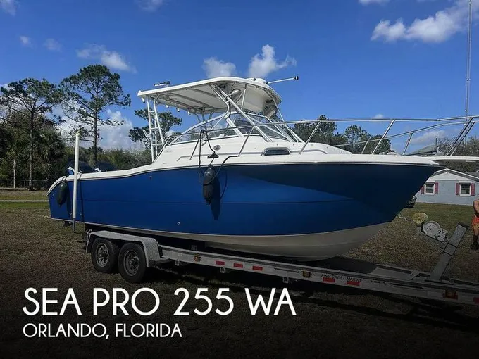 Sea Pro 255 wa Walkarounds 2003 for Sale