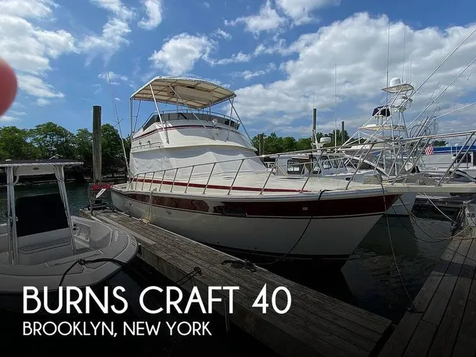 Burns Craft 40 Sportfish/Convertibles 1984 for Sale